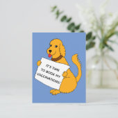 Operation Dog Impfung Erinnerung Postkarte (Stehend Vorderseite)