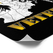 Operation Enduring Freedom Oef Kampf Veteran Vint Poster (Ecke)