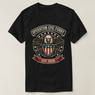 Operation Epic Fury – Taktischer Militärstil T-Shirt