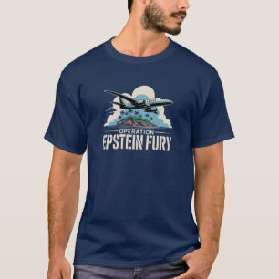 Operation Epstein Fury Satire T-Shirt