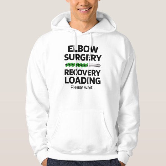 Operation-Erholung | Ellbogen Arthroscopy Operatio Hoodie (Vorderseite)