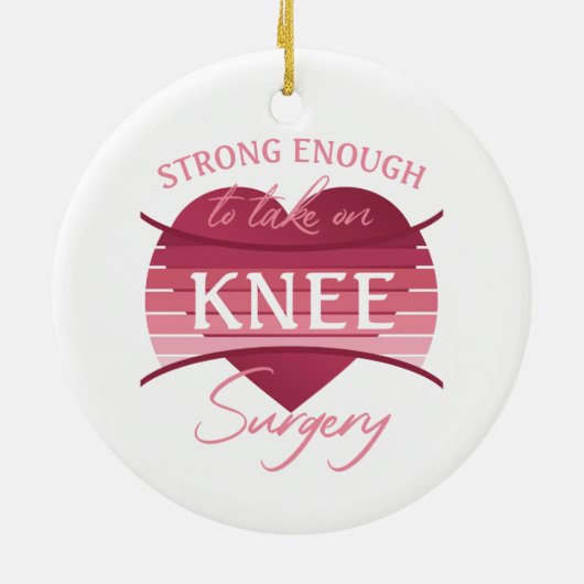 Operation Erholung für Frauen Keramik Ornament (Hinten)