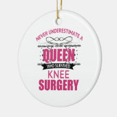 Operation Erholung für Frauen Keramik Ornament (Links)