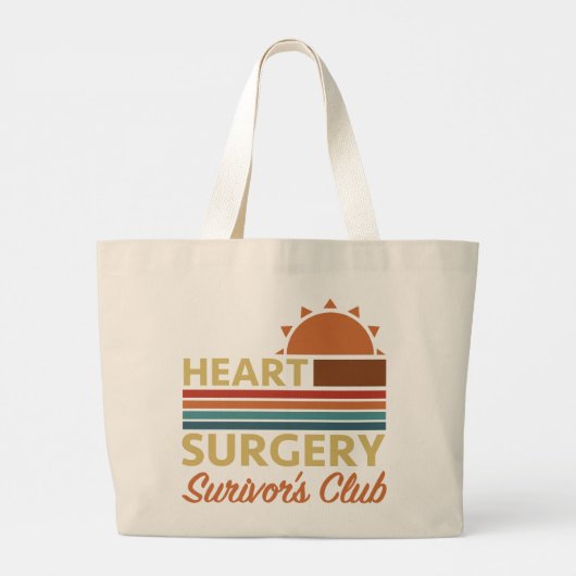 Operation Erholung Spaß Jumbo Stoffbeutel (Rückseite)