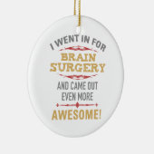 Operation Erholung Spaß Keramik Ornament (Rechts)