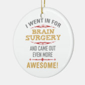 Operation Erholung Spaß Keramik Ornament (Links)