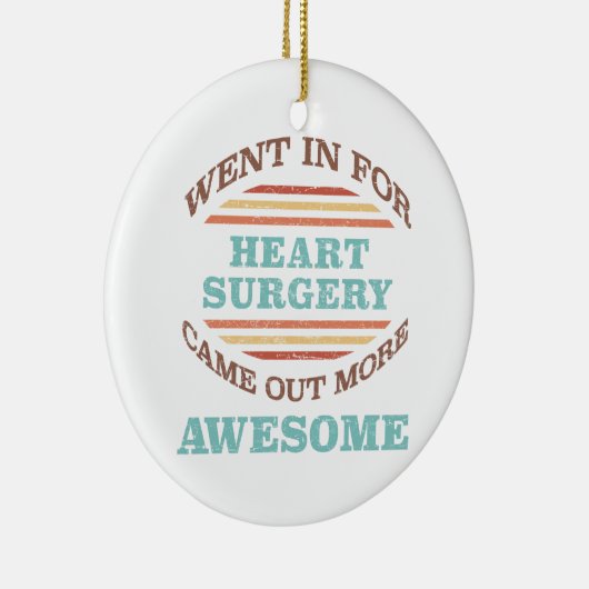 Operation Erholung Spaß Keramik Ornament (Rechts)