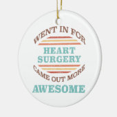 Operation Erholung Spaß Keramik Ornament (Links)