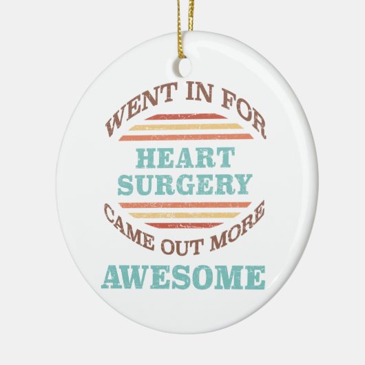 Operation Erholung Spaß Keramik Ornament (Links)