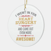 Operation Erholung Spaß Keramik Ornament (Links)