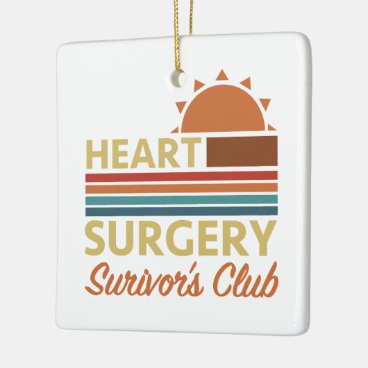 Operation Erholung Spaß Keramikornament (Links)