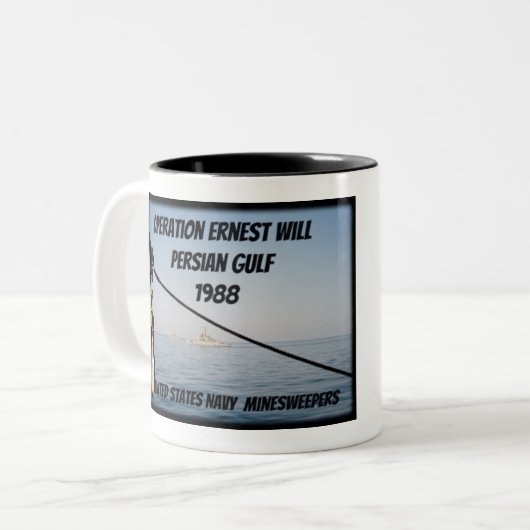 Operation Ernest Will Coffee Tasse (Vorderseite Links)