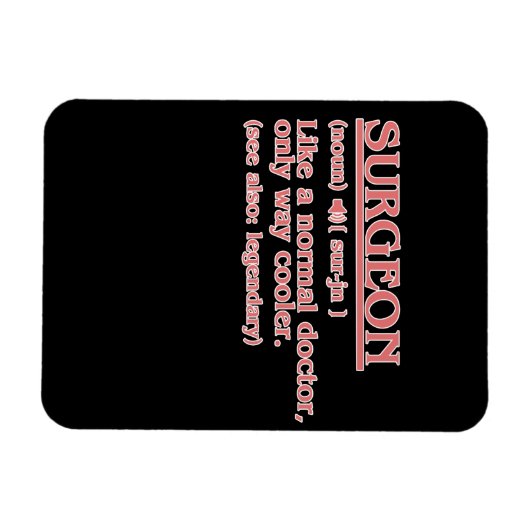 Operation für Chirurgen Magnet (Horizontal)