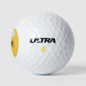 Operation für den Knie-Ersatz - Fun Quote Golfball (Logo)