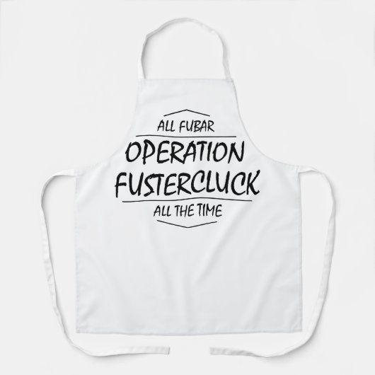 Operation Fustercluck Schürze (Vorderseite)