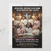 Operation Geburtstags Wohlfühl Spa Party Einladung (Vorderseite)