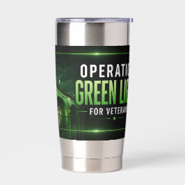 Operation Grünes Licht für Veteranen London Bridge Thermobecher
