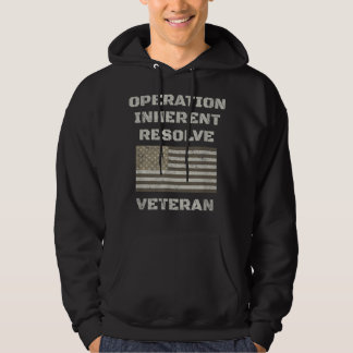 Operation inhärent Resolve OIR Veteran Military Hoodie