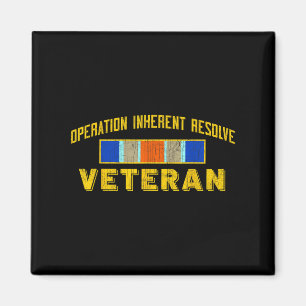 Operation Inherent Resolve Oir Veteranentag Vintag Magnet