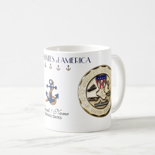 OPERATION IRAKISCHES FREEDOM-U.S.A. KAFFEETASSE (VorderseiteRechts)
