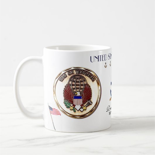 OPERATION IRAKISCHES FREEDOM-U.S.A. KAFFEETASSE (Links)
