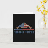 Operation Midnight Hammer - US Flag Midnight Hamm Karte (Gelbe Blume)
