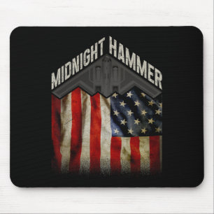 Operation Midnight Hammer - USA-Flagge Midnight Ha Mousepad