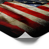 Operation Midnight Hammer - USA-Flagge Midnight Ha Poster (Ecke)