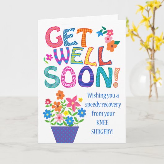 Operation mit hellen Blume Karte (Gelbe Blume)