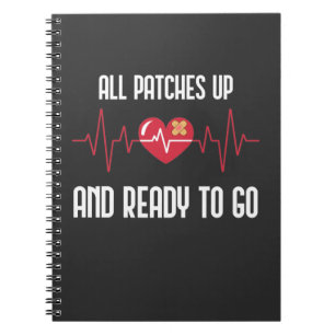 Operation nach dem Herzinfarkt: Umgehung der Erhol Notizblock