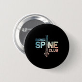 Operation nach der Wirbelsäule Kunst für Männer bi Button (Vorne & Hinten)
