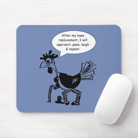 Operation nach Knie - So Spaß Mousepad (Mit Mouse)
