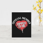 Operation Offiziell Zipper Club Mitglied Geschenk Karte (Gelbe Blume)