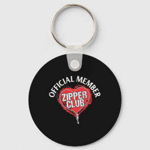 Operation Offiziell Zipper Club Mitglied Geschenk Schlüsselanhänger