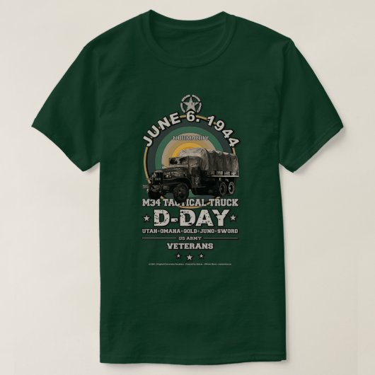 Operation Overlord Veterans T-Shirt (Design vorne)