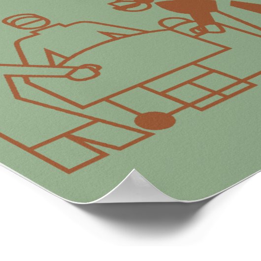 Operation Pop Art Poster (Ecke)