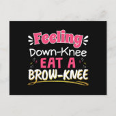 Operation Positivität Pub Niedlich Brownie Postkarte (Vorderseite)