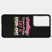 Operation Positivität Pub Niedlich Brownie Samsung Galaxy Hülle (Rückseite (Horizontal))