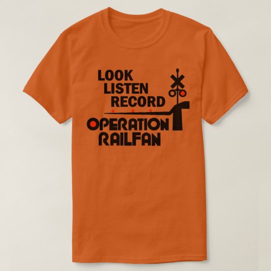 Operation Railfan T-Shirt (Design vorne)
