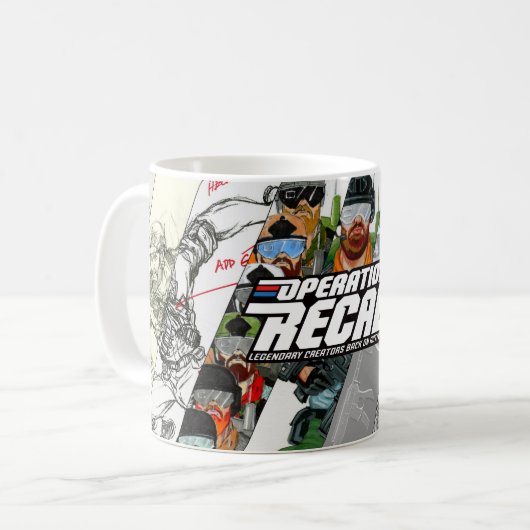 Operation: Recall Retelo Process Art Tasse (Vorderseite Links)