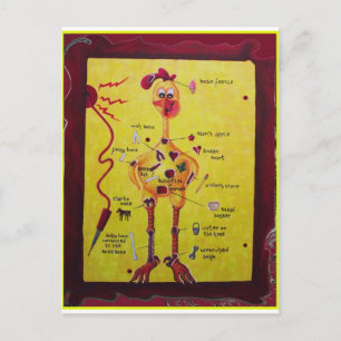 Operation Rubber Chicken Postkarte