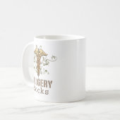 Operation schaukelt Chirurg-Tasse Kaffeetasse (Vorderseite Links)