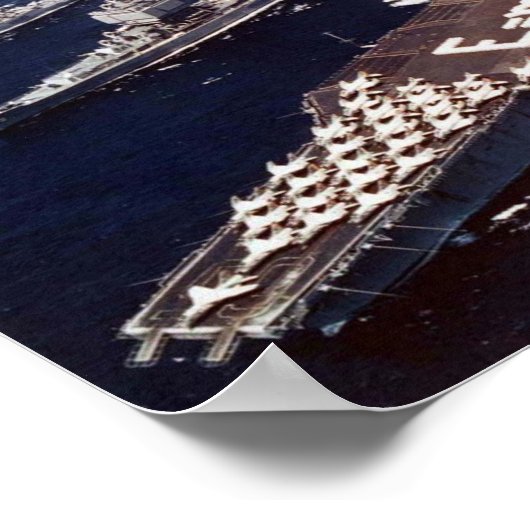 Operation Sea Orbit 1964 Poster (Ecke)