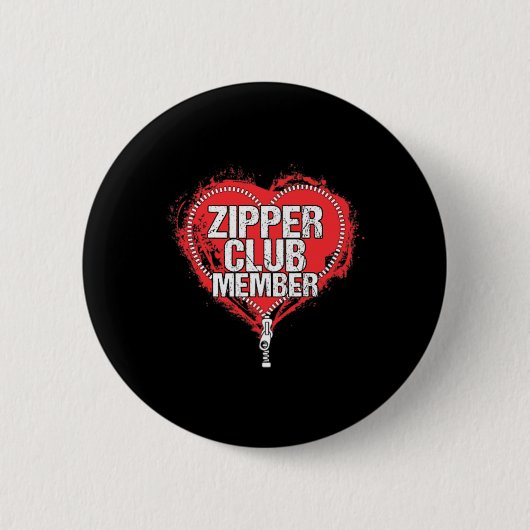 Operation Spaß Funny Zipper Club Mitglied Button (Vorderseite)