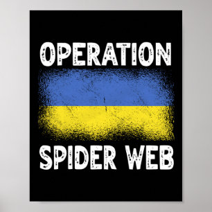Operation Spider Web Ukraine Helden Ukrainische Fl Poster