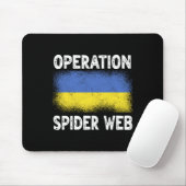 Operation Spider Web Ukraine Heroes Ukrainian Flag Mousepad (Mit Mouse)