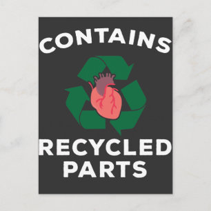 Operation Survivor Bypass Open Heart Erholung Postkarte