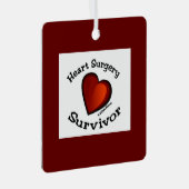 Operation Survivor Ornament Aus Metall (Vorderseite Rechts)