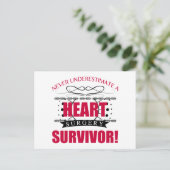 Operation Survivor Postkarte (Stehend Vorderseite)