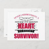 Operation Survivor Postkarte (Vorne/Hinten)